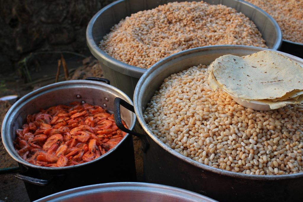 Comida de Oaxaca. Cortesía de Rebeca Cruz vía Pixabay