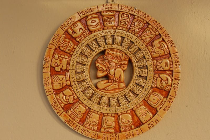 Calendario maya. Imagen de Eumaliz De Jesus vía flickr