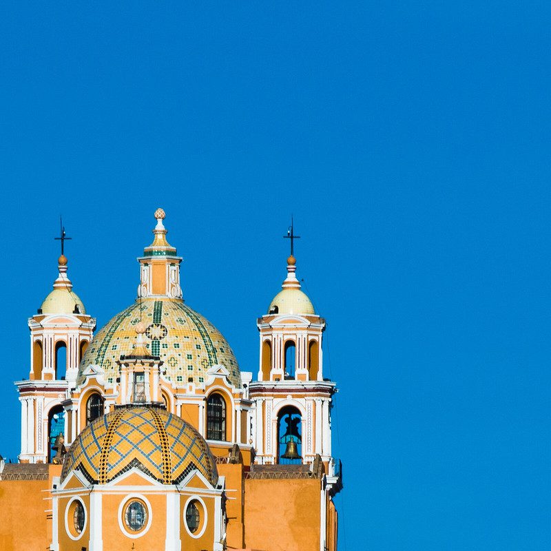 Santuario de Nuestra Señora de los Remedios. Imagen de Abraham Piña vía Flickr